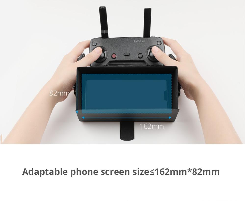 PGYTECH Solskyddshuv (162mmx82mm) för Smartphone & för DJI fjärrkontroll