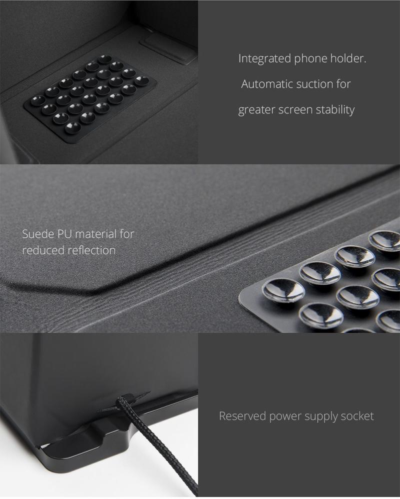 PGYTECH Solskyddshuv (162mmx82mm) för Smartphone & för DJI fjärrkontroll