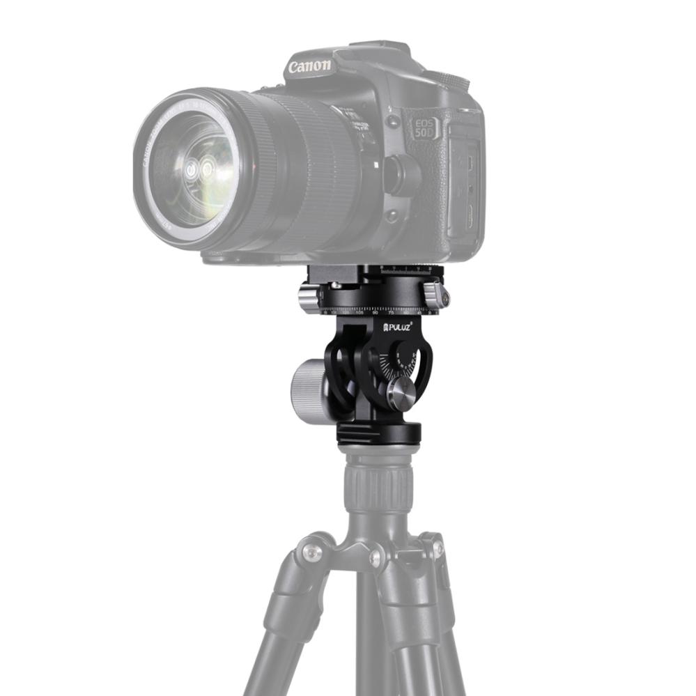 Puluz Tilthuvud 180 graders kulled för panoramafotografering