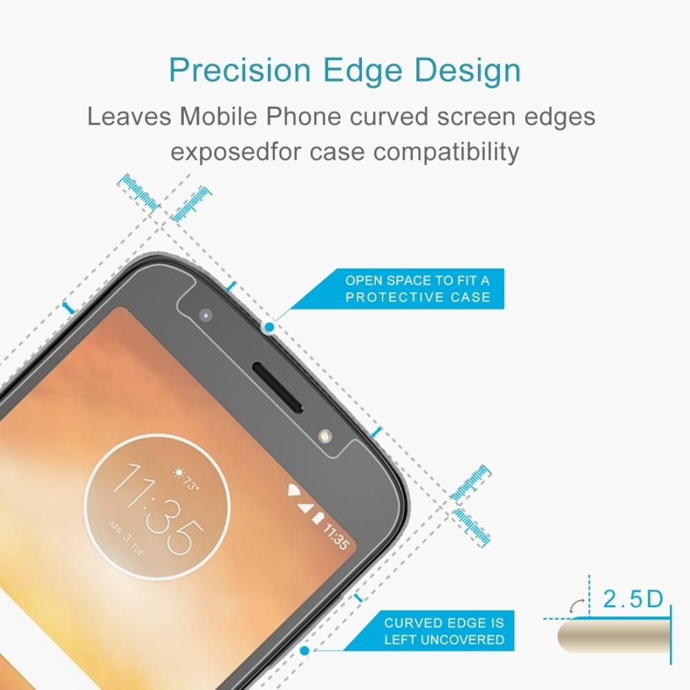 Skärmskydd för Motorola Moto E5 av härdat glas
