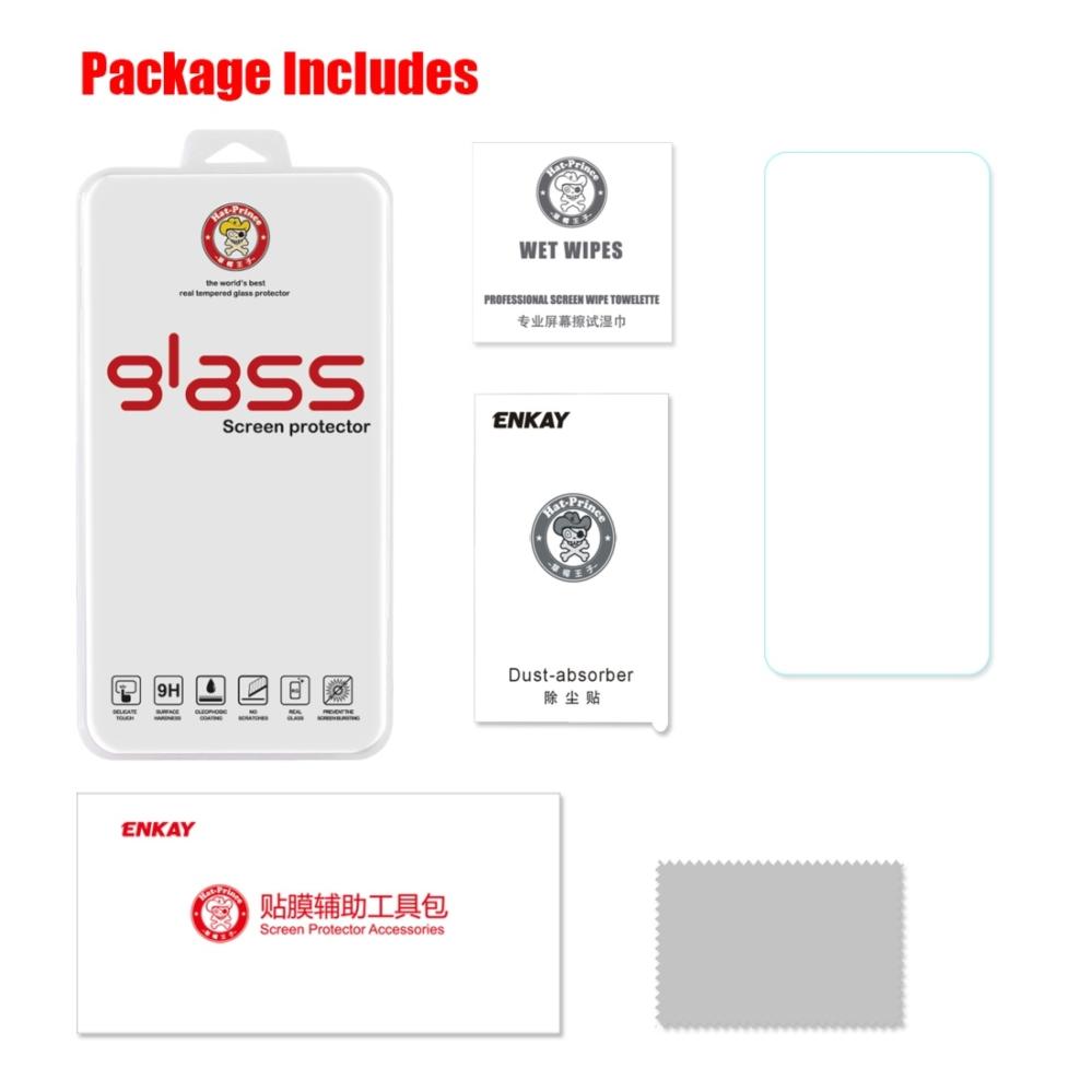 Skärmskydd för Motorola Moto One Vision av härdat glas