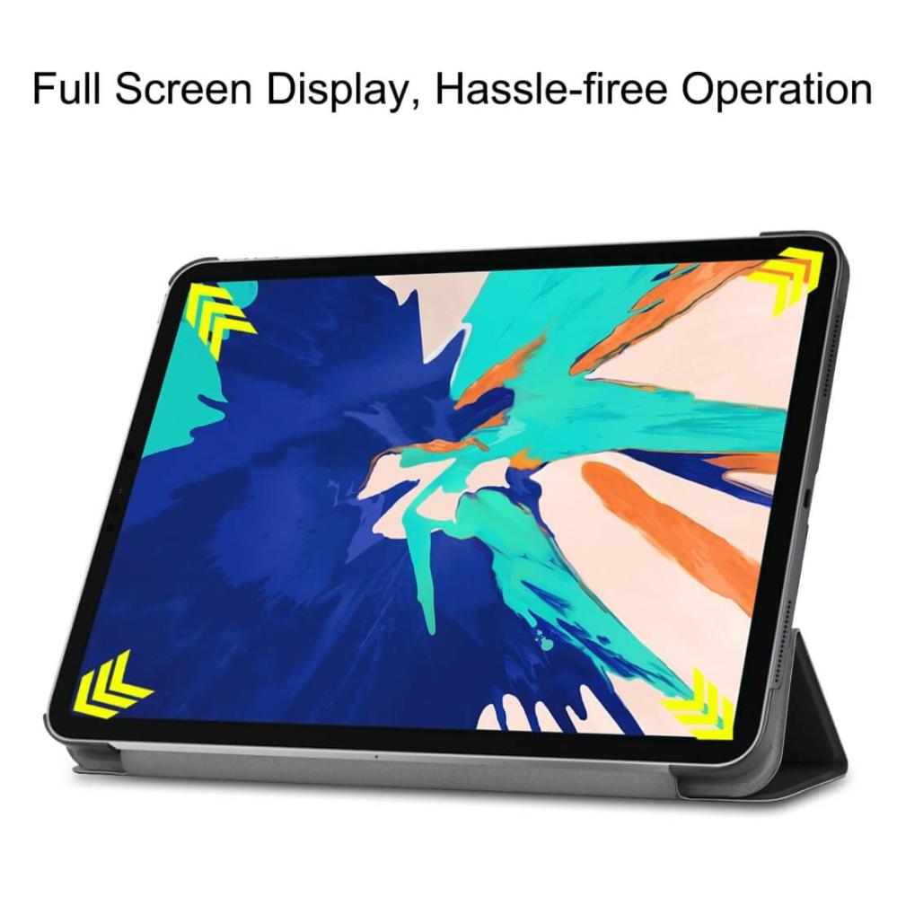 Flipfodral för iPad Pro 12.9-tum (2020) Sleep/ Wake-up funktion svart