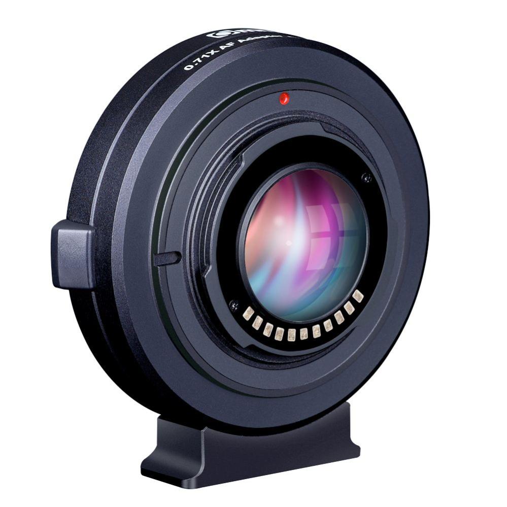 Commlite Objektivadapter 0.71x till Canon EF/EF-S Objektiv för M4/3 Kamera