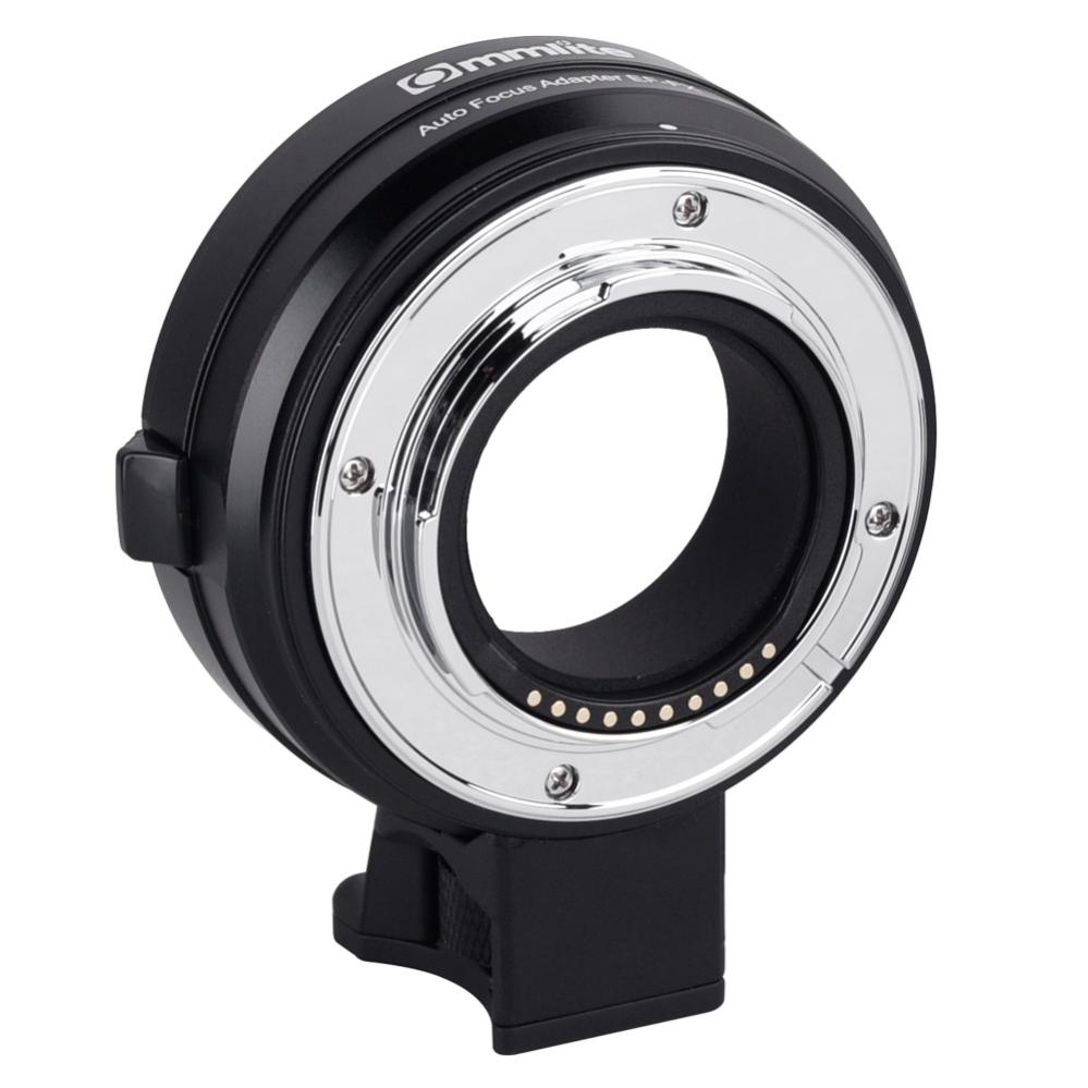 Commlite Objektivadapter elektronisk till Canon EF för Fujifilm X Kamerahus