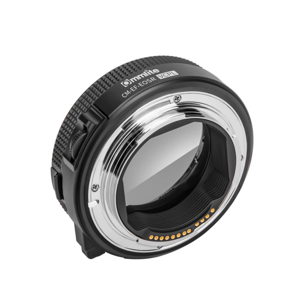 Commlite Objektivadapter elektr till Canon EF/EF-S för Canon R Kamera CPL