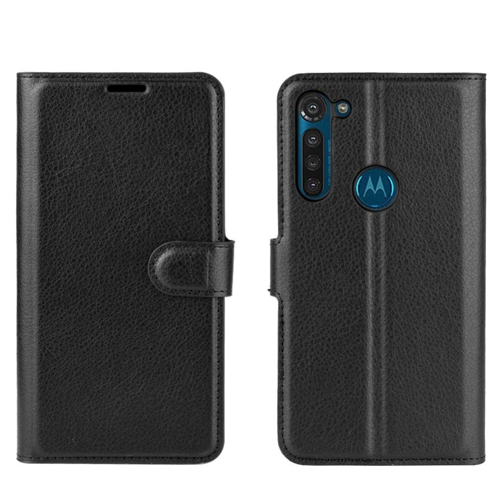 Plånboksfodral för Motorola Moto G8 Power Svart