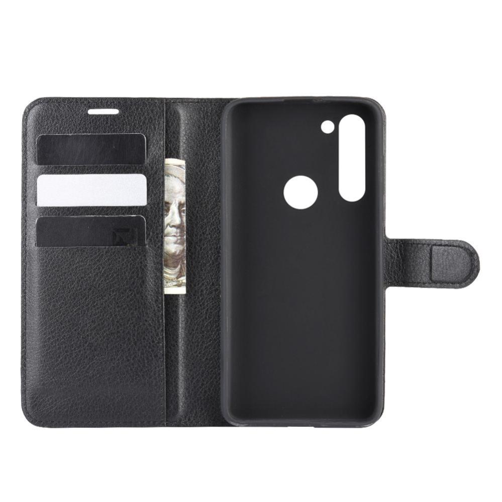 Plånboksfodral för Motorola Moto G8 Power Svart