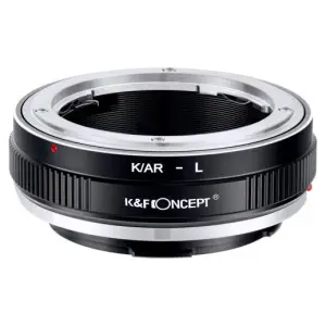  K&F Concept Objektivadapter till Konica AR objektiv för Leica L kamerahus