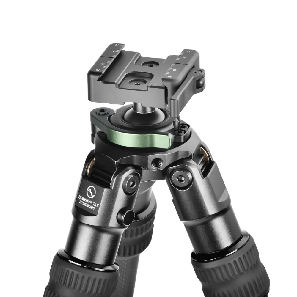  Sunwayfoto HT2820CSPI-S kolfiberstativ 124cm med integrerat kulhuvud och Arca från Kamda – snabb leverans och trygg e-handel