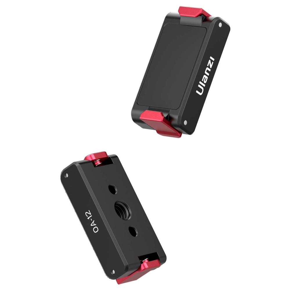 Ulanzi Adapter med 1/4-tum gänga magnetisk fäste för DJI Action 2