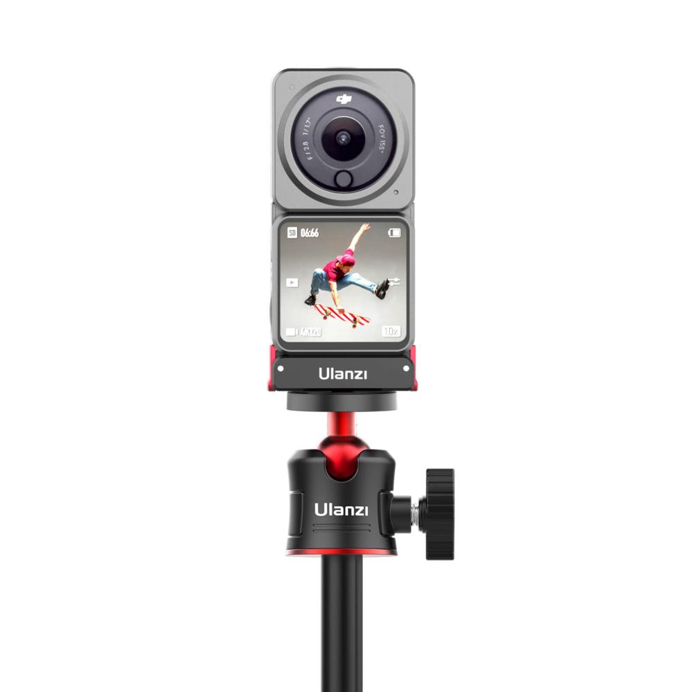 Ulanzi Adapter med 1/4-tum gänga magnetisk fäste för DJI Action 2