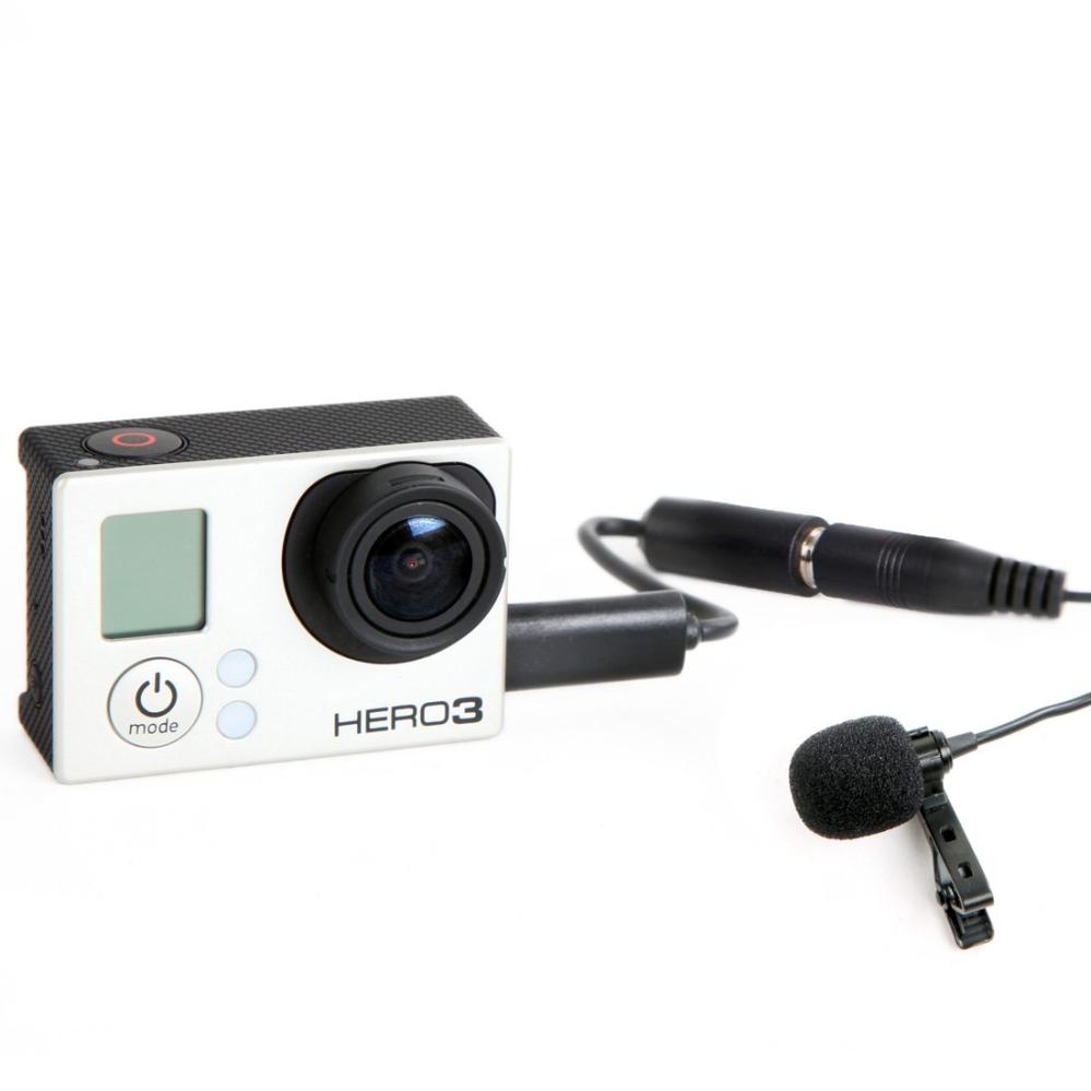 Boya Lavaliermikrofon med slipsklämma för GoPro & DSLR-Kamera BY-LM20