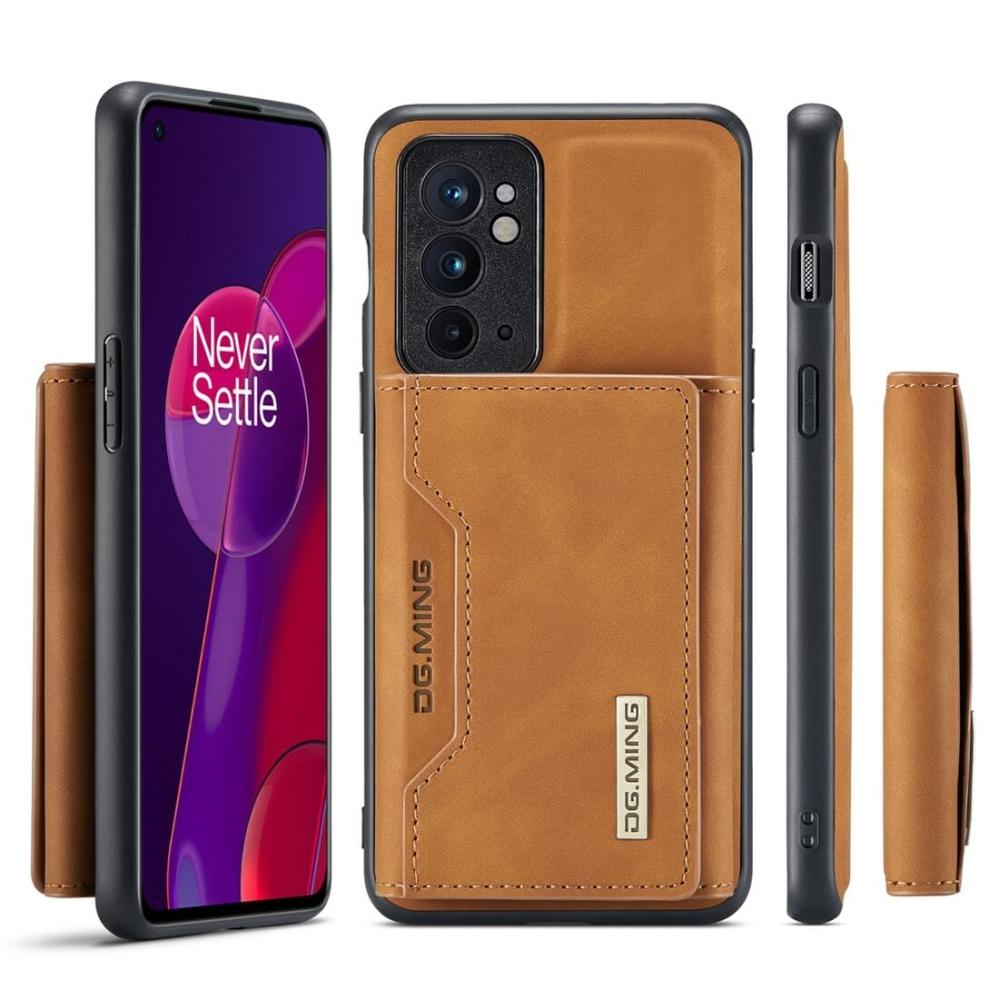 DG.MING 2 i 1 Vikbar plånbok & magnetiskt skal för OnePlus 9RT 5G