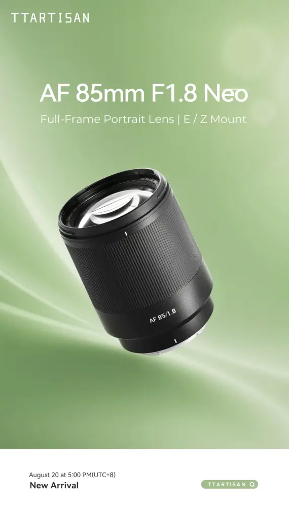  TTArtisan AF 85mm f/1.8 Neo för Nikon Z från Kamda – snabb leverans och trygg e-handel