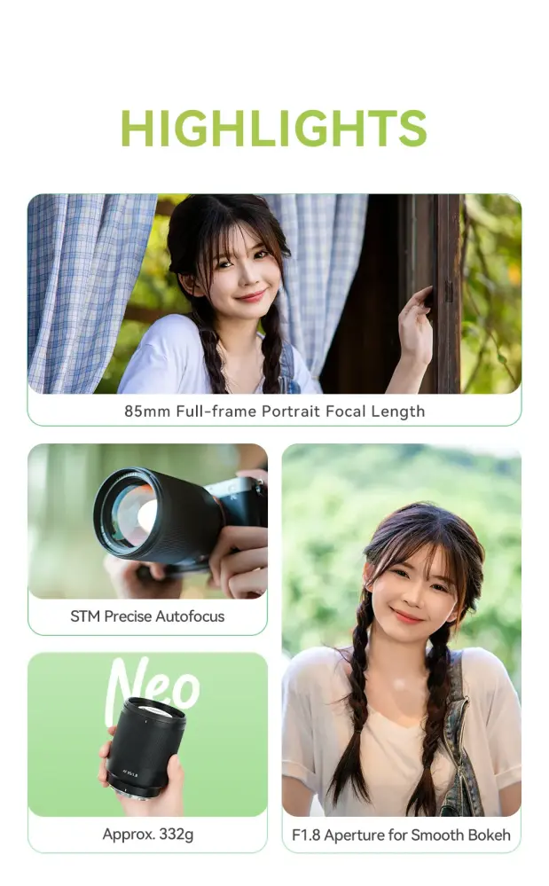  TTArtisan AF 85mm f/1.8 Neo för Nikon Z från Kamda – snabb leverans och trygg e-handel