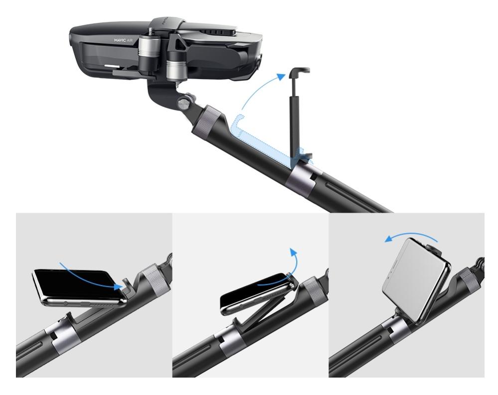 PGYTECH 2i1 Handgrepp och stativ för Mavic Air