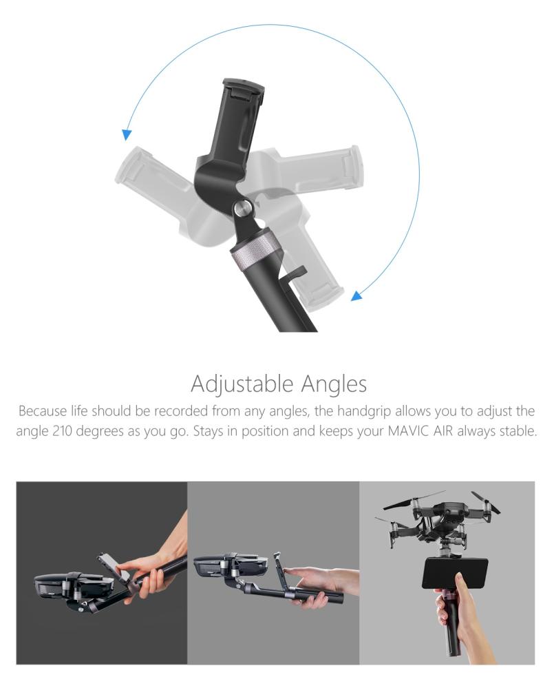 PGYTECH 2i1 Handgrepp och stativ för Mavic Air