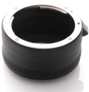  Kiwifotos Objektivadapter till Nikon F för Canon EOS M kamerahus