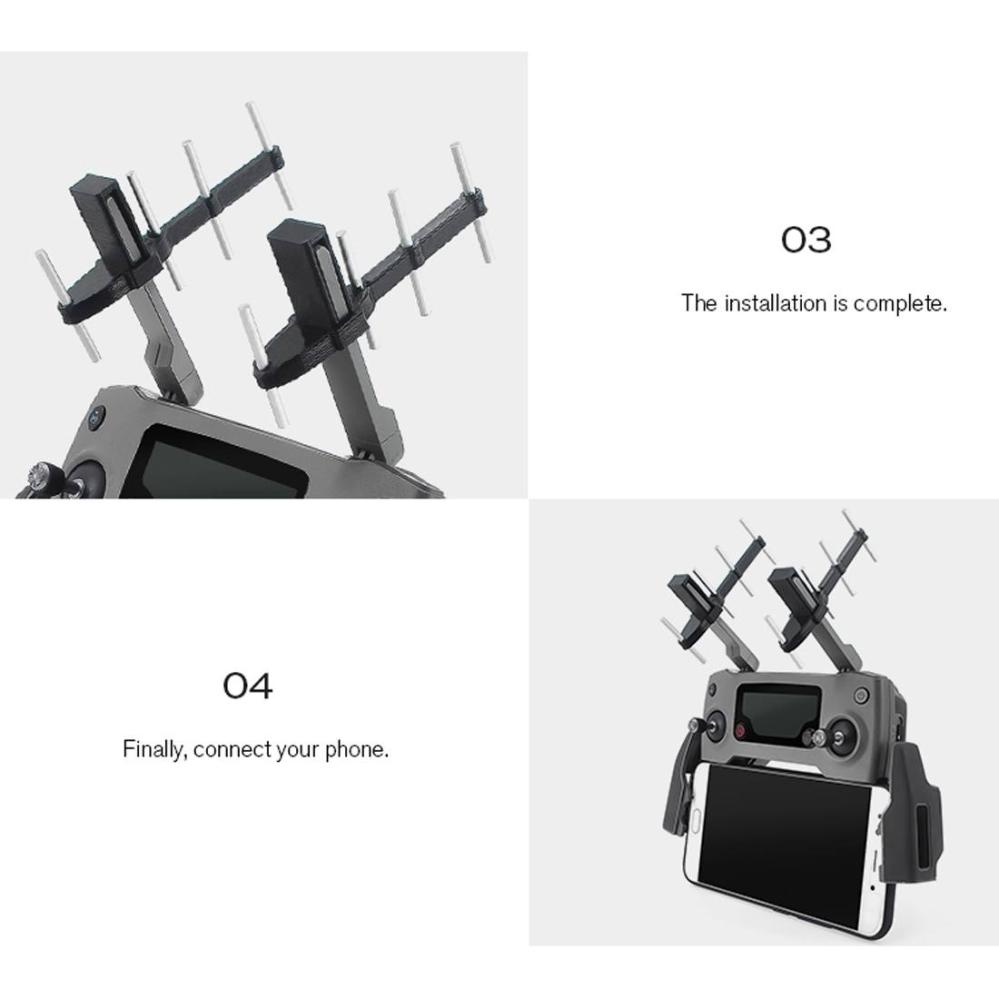 Signalförstärkare för DJI Mavic Pro/ Air/Spark/ Mini fjärrkontroll - STARTRC