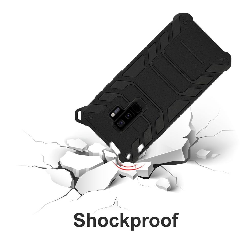 Skyddsskal för Galaxy S9 Plus Svart