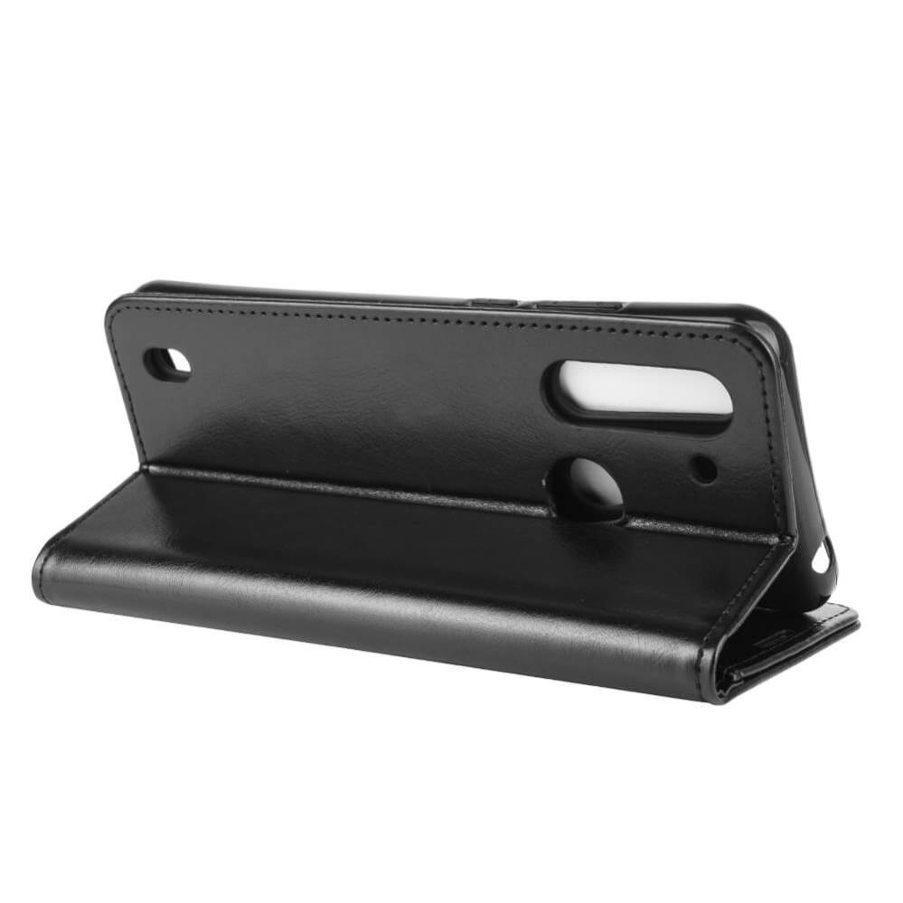 Plånboksfodral för Motorola Moto G8 Power Lite R64 Svart