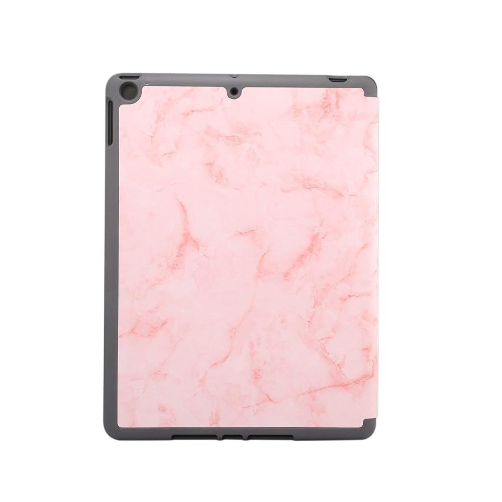 Fodral för iPad 10.2 med rosa marmormönster