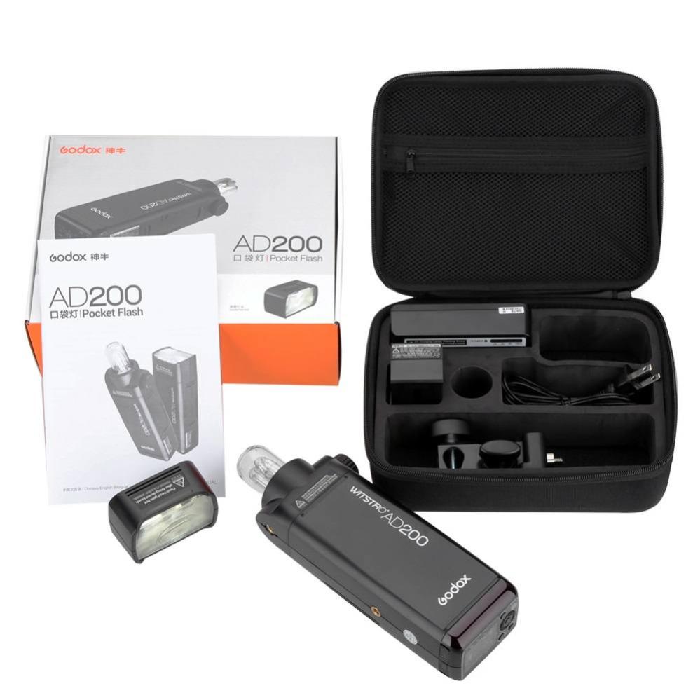 Godox AD200 TTL Pocketblixt-kit UTGÅTT KÖP AD200 Pro