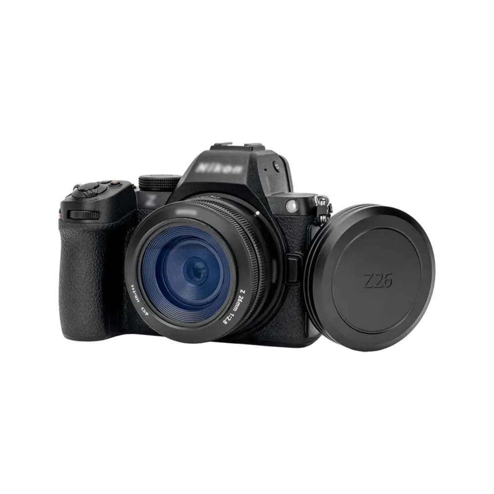  JJC LC-Z26 Objektivlock i aluminium för Nikon Z 26mm f/2.8 från Kamda – snabb leverans och trygg e-handel