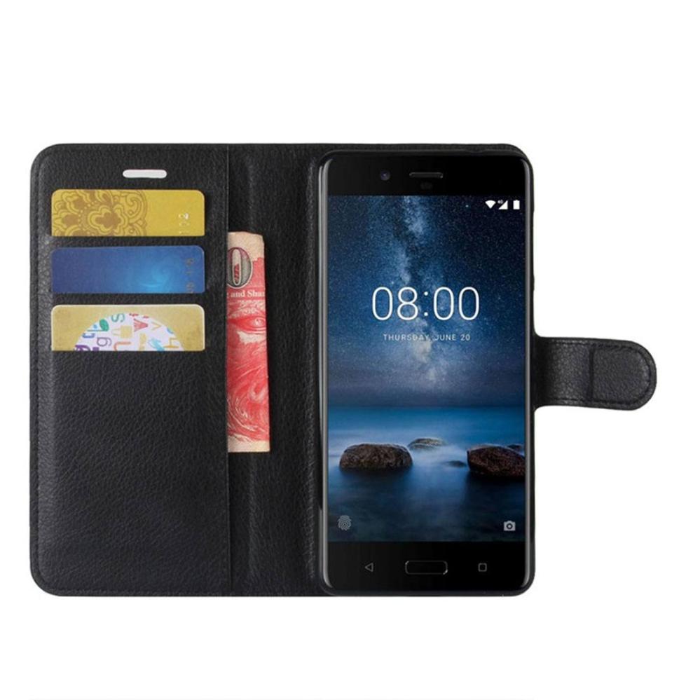 Plånboksfodral för Nokia 8