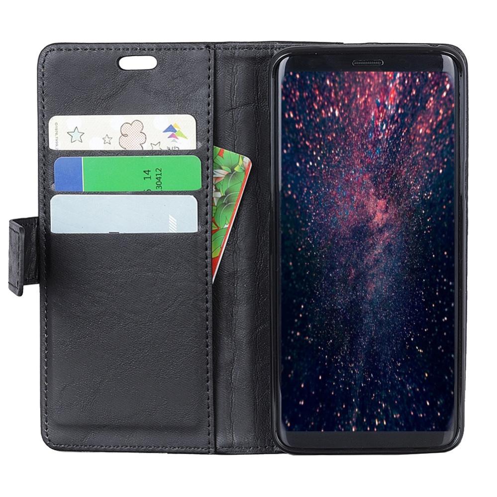 Plånboksfodral för Nokia 6.1 Plus/ X6 - Svart marmormönster