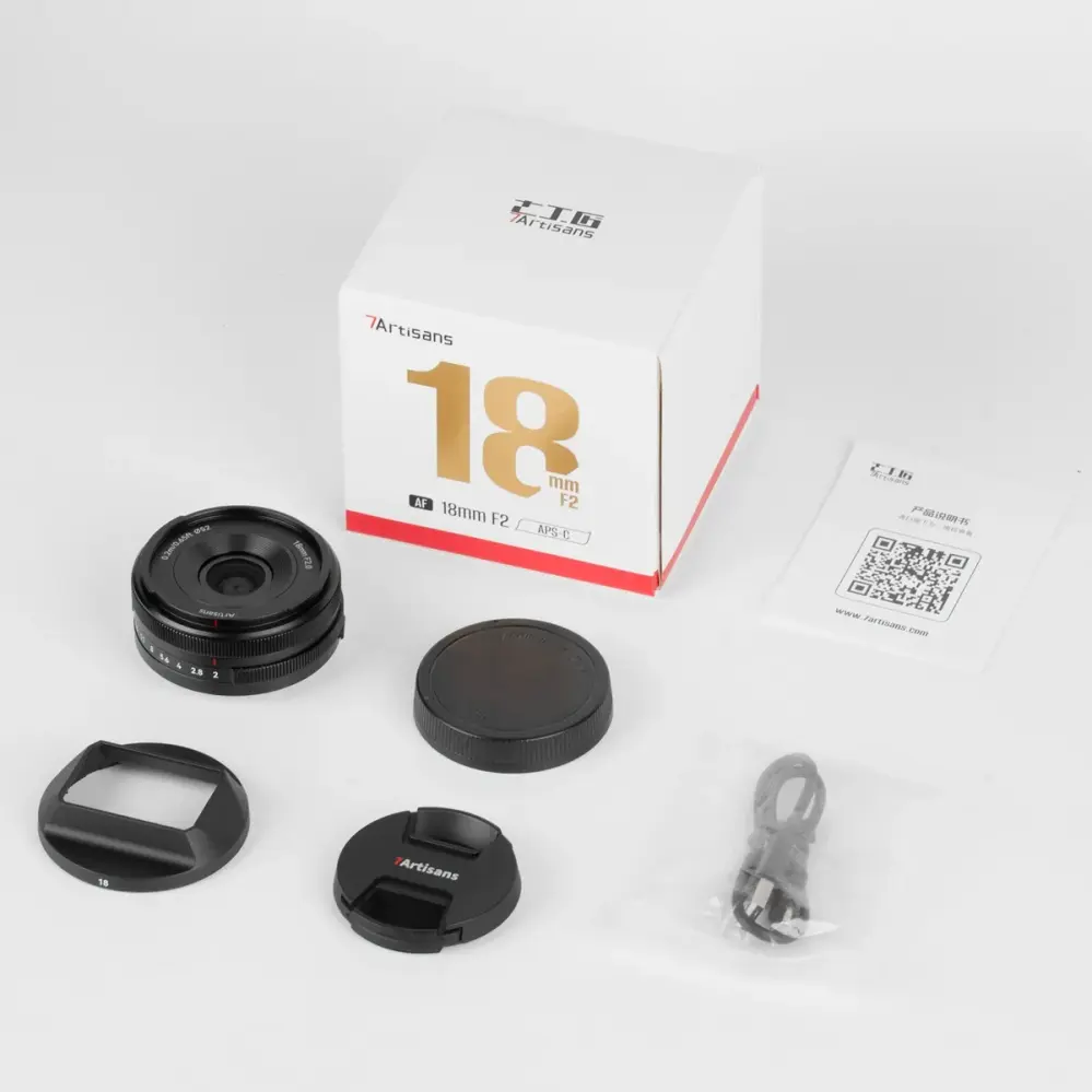  7Artisans AF 18mm f/2 Lite för Sony E (APS-C) från Kamda – snabb leverans och trygg e-handel