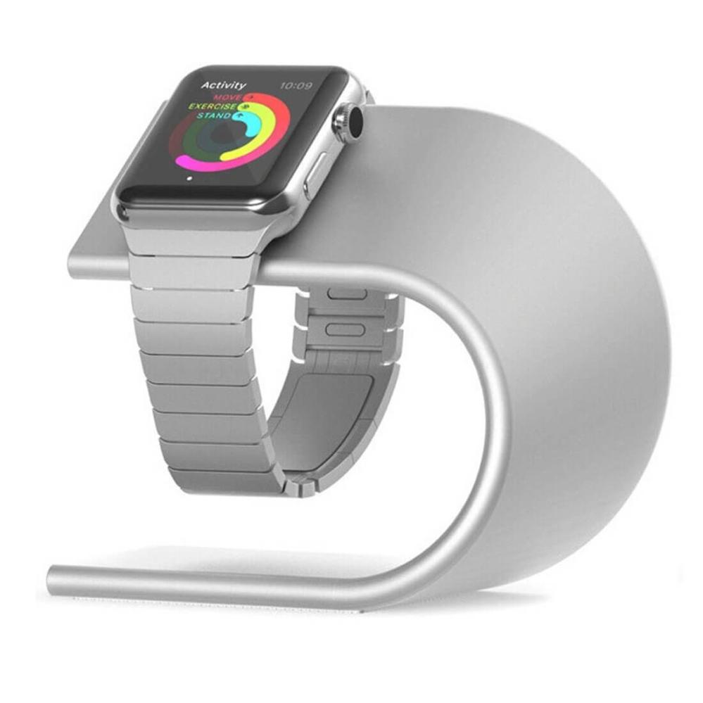 Hållare silver för Apple Watch 38/42mm av aluminium