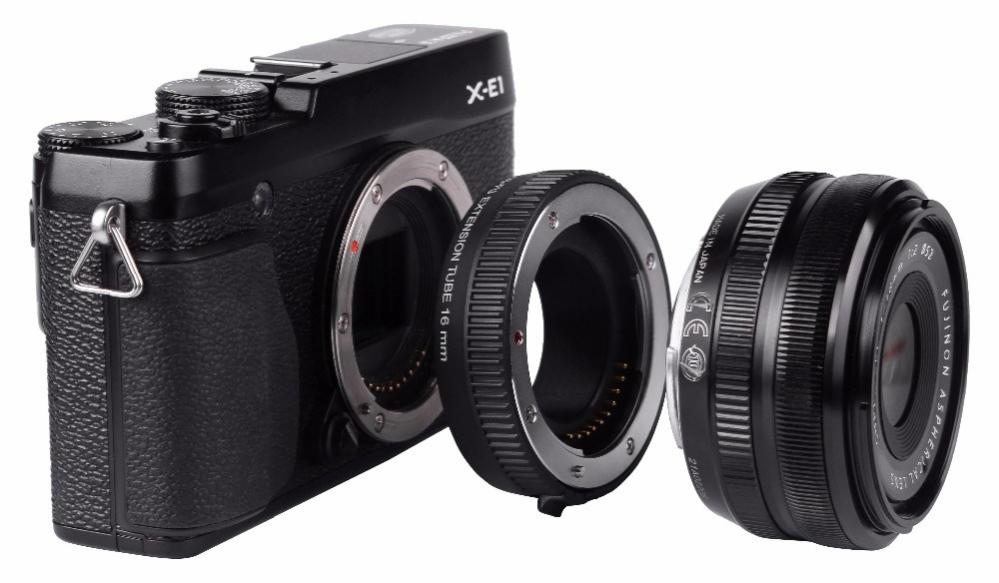 Viltrox elektroniska Mellanringar för Fujifilm FX X-E1 X-E2 X-Pro1, X-A1 X-M1
