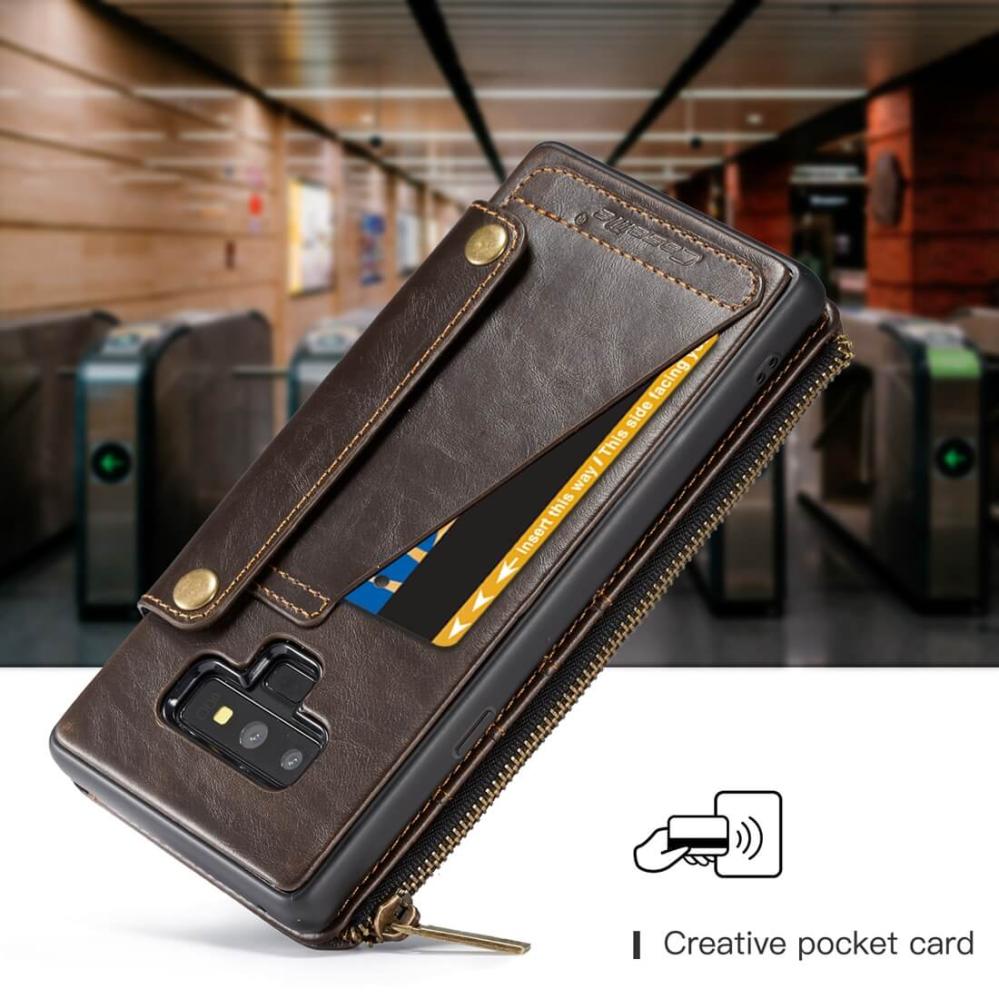 CaseMe Fodral 3 i 1 för Galaxy Note 9 - Plånboksfodral, plånbok och skal