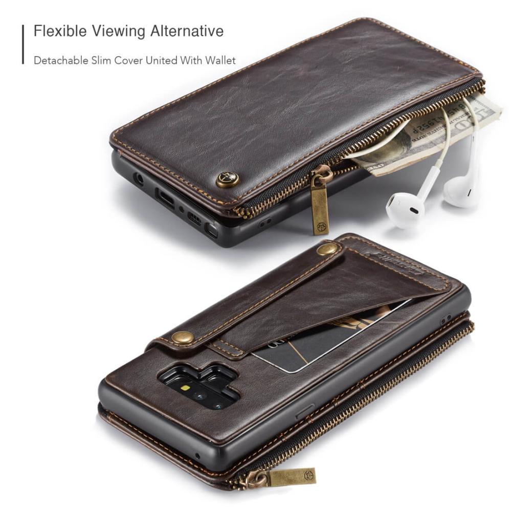 CaseMe Fodral 3 i 1 för Galaxy Note 9 - Plånboksfodral, plånbok och skal