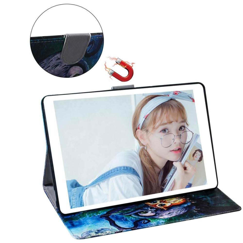 Fodral för Huawei MediaPad M5 Lite 10.1 - Ugglor