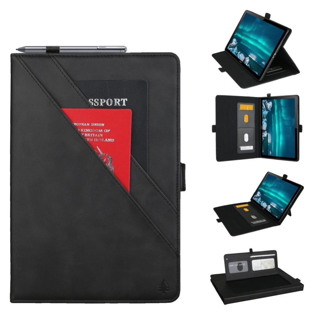 Fodral för Huawei MediaPad M6 10.8 - Extrafack & Pennhållare