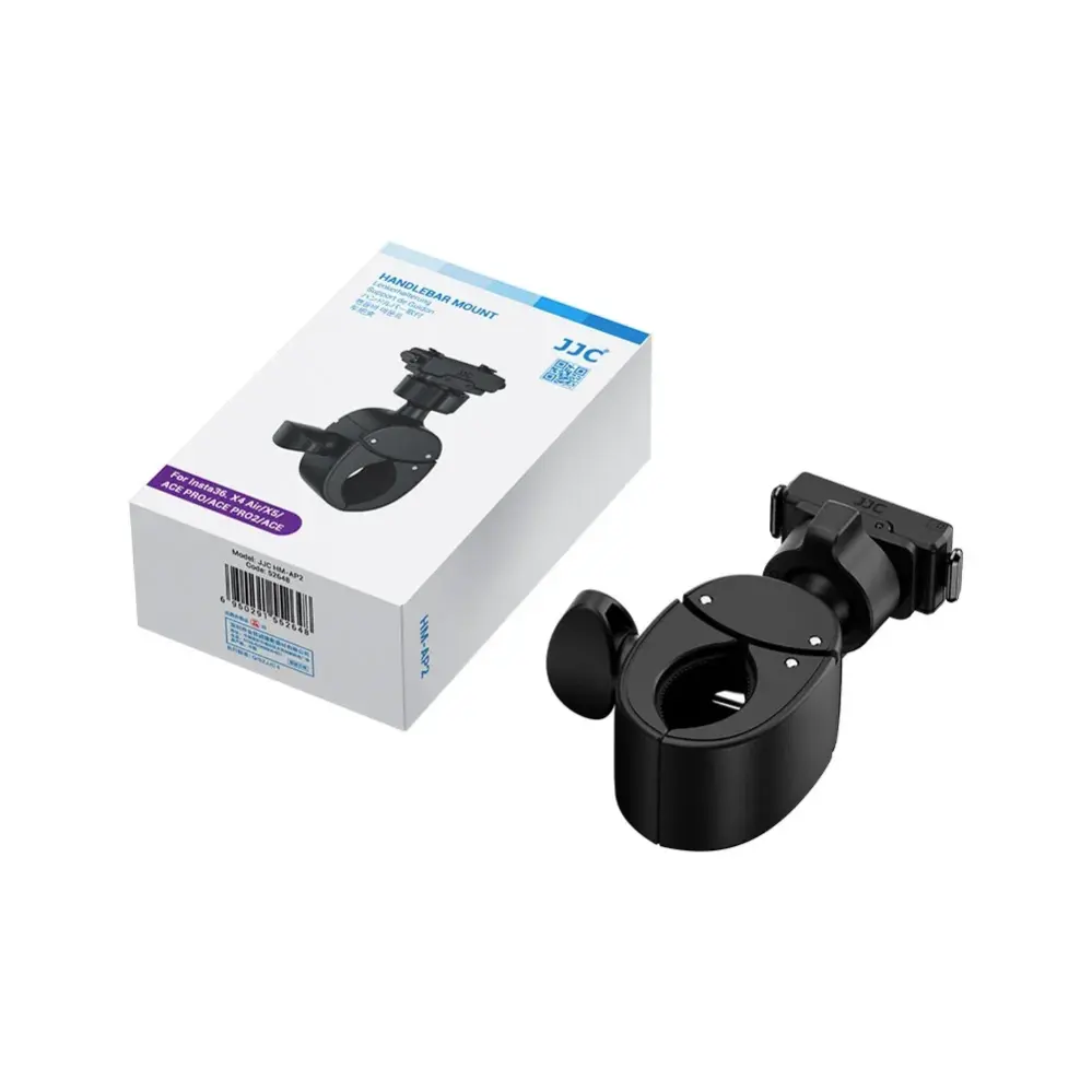  JJC magnetiskt snabbfäste med klämma för Insta360 X4 / X5 / ACE / ACE Pro 2 från Kamda – snabb leverans och trygg e-handel