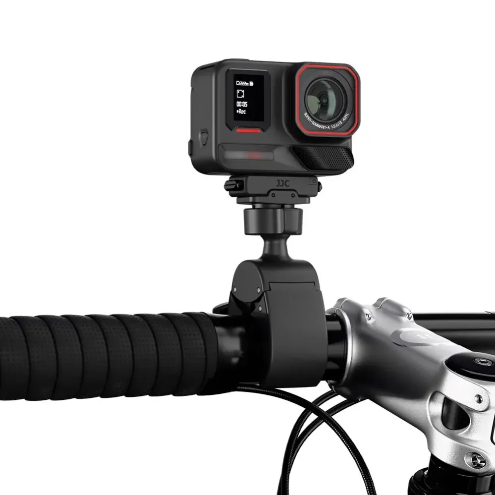  JJC magnetiskt snabbfäste med klämma för Insta360 X4 / X5 / ACE / ACE Pro 2 från Kamda – snabb leverans och trygg e-handel