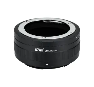  Kiwifotos Objektivadapter till Olympus OM för Nikon Z kamerahus