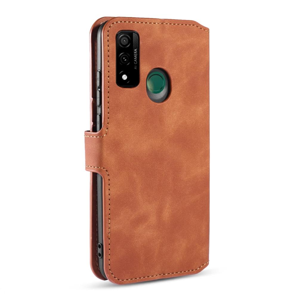 DG.MING Plånboksfodral för Huawei P Smart (2020) Brun