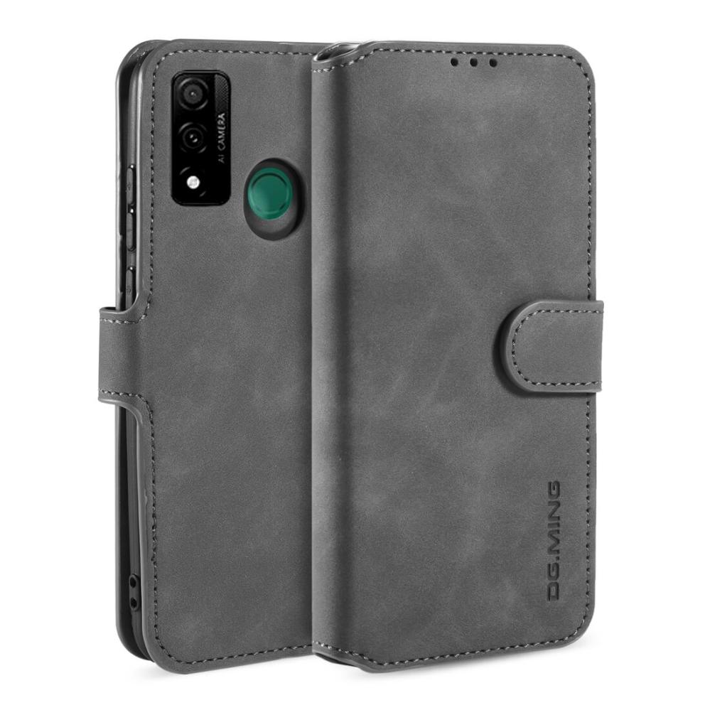 DG.MING Plånboksfodral för Huawei P Smart (2020) Grå