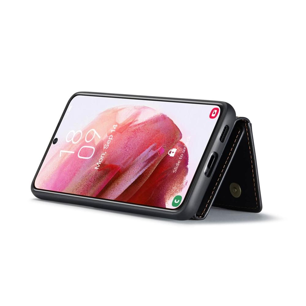 DG.MING 2 i 1 Vikbar plånbok & magnetiskt skal för Samsung Galaxy S22 Plus 5G