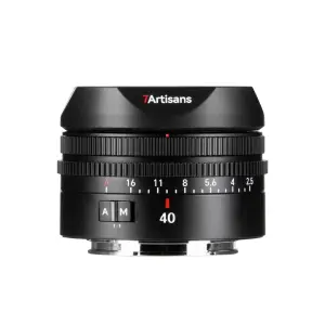  7Artisans AF 40mm f/2,5 f&ouml;r Sony E &ndash; Fullformat fr&aring;n Kamda &ndash; snabb leverans och trygg e-handel