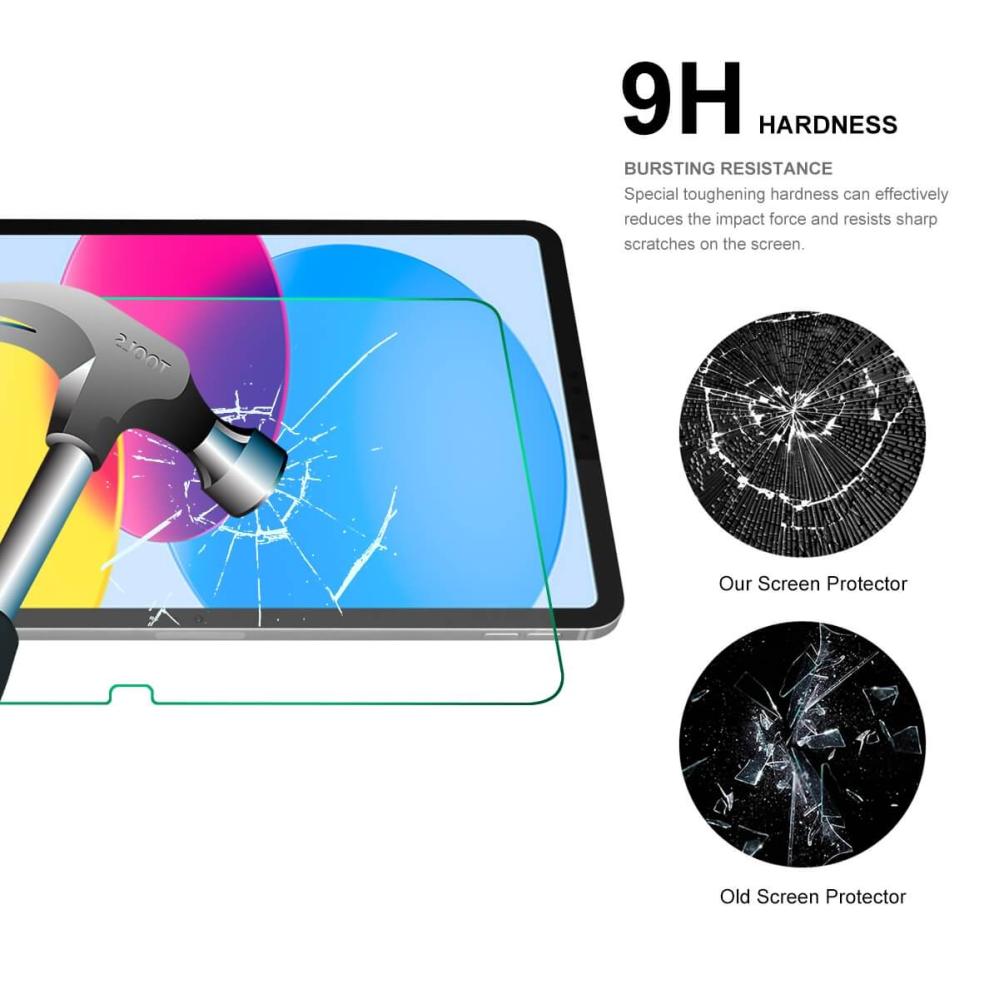 Skärmskydd för iPad 10.9-tum 10th Gen av härdat glas