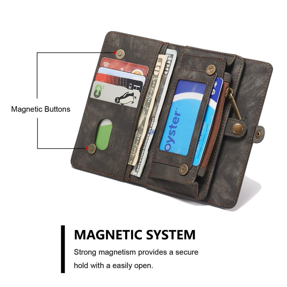 CaseMe Plånboksfodral med magnetskal för Galaxy S7