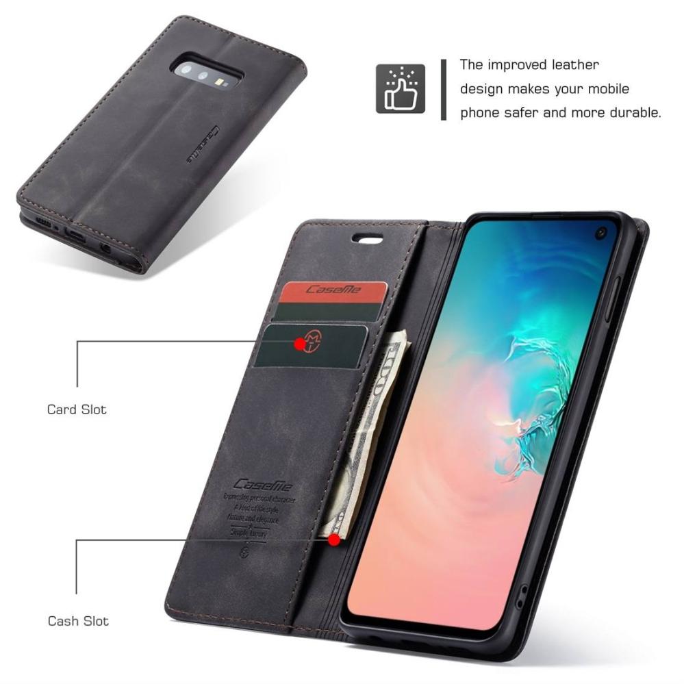 CaseMe Plånboksfodral med kortplats för Galaxy S10e