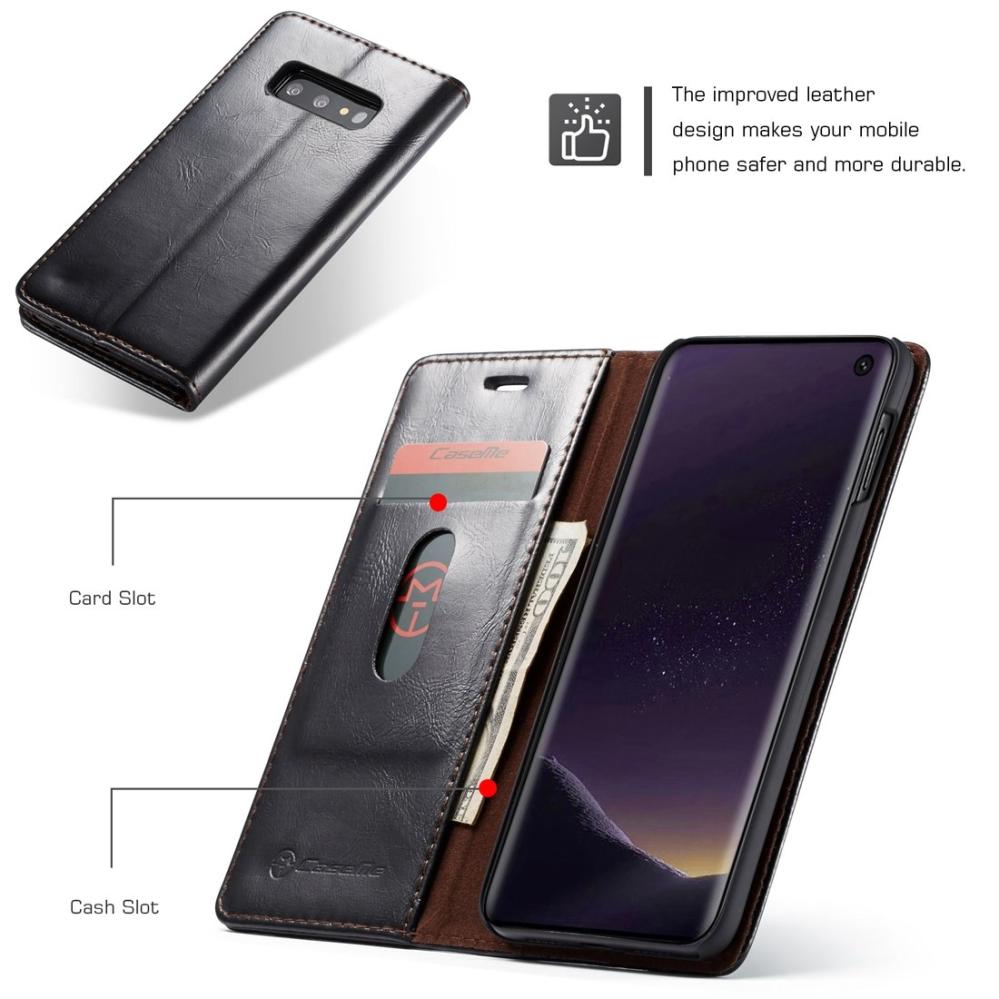 CaseMe Plånboksfodral med kortplats för Galaxy S10e