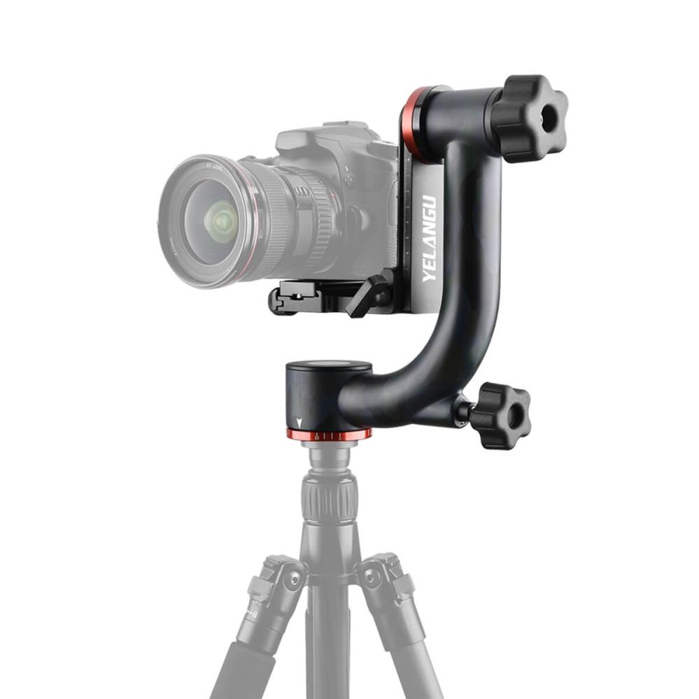 YELANGU A203 Robust Gimbal av kolfiber för tyngre kameror och objektiv 25kg