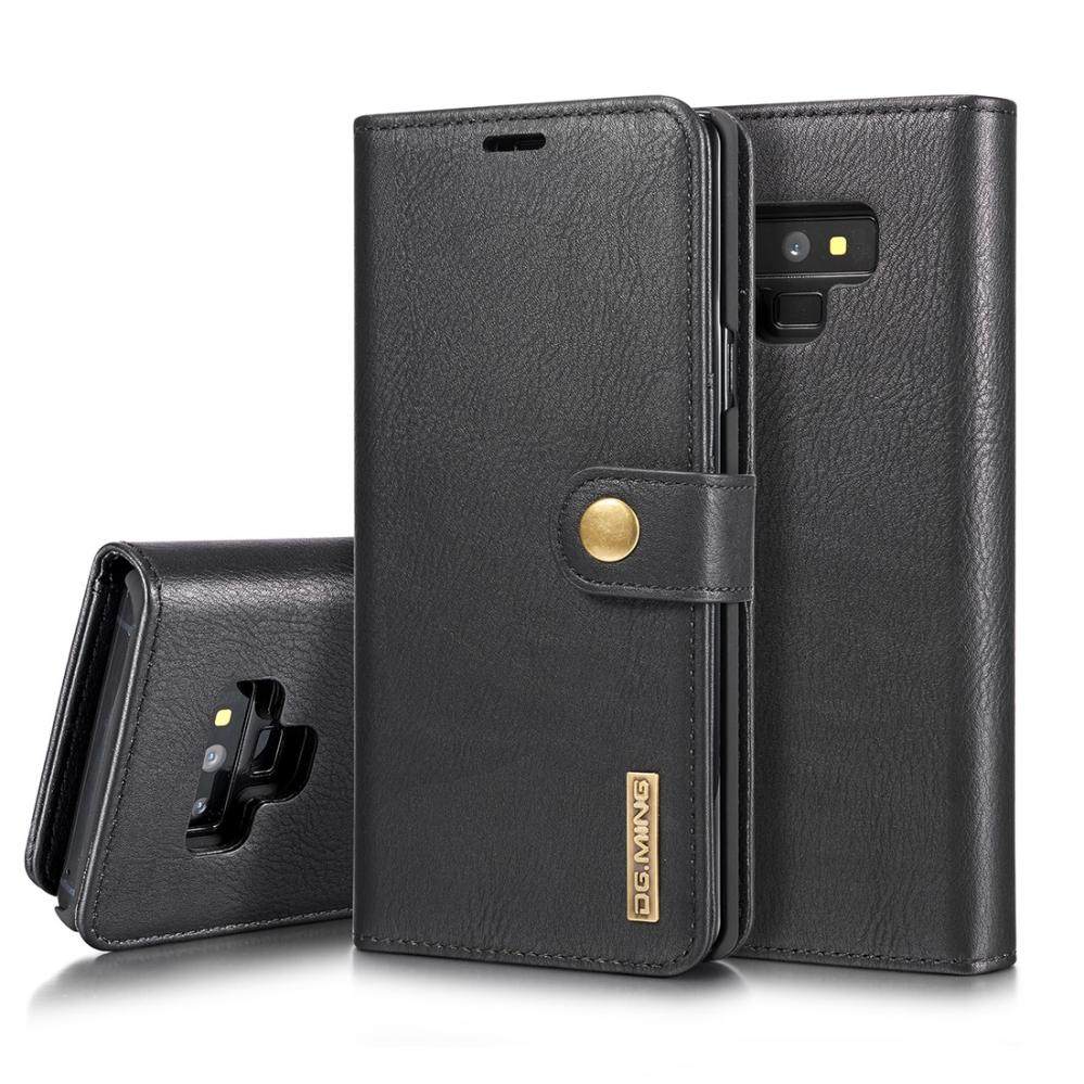 DG.MING Plånboksfodral med magnetskal för Galaxy Note 9